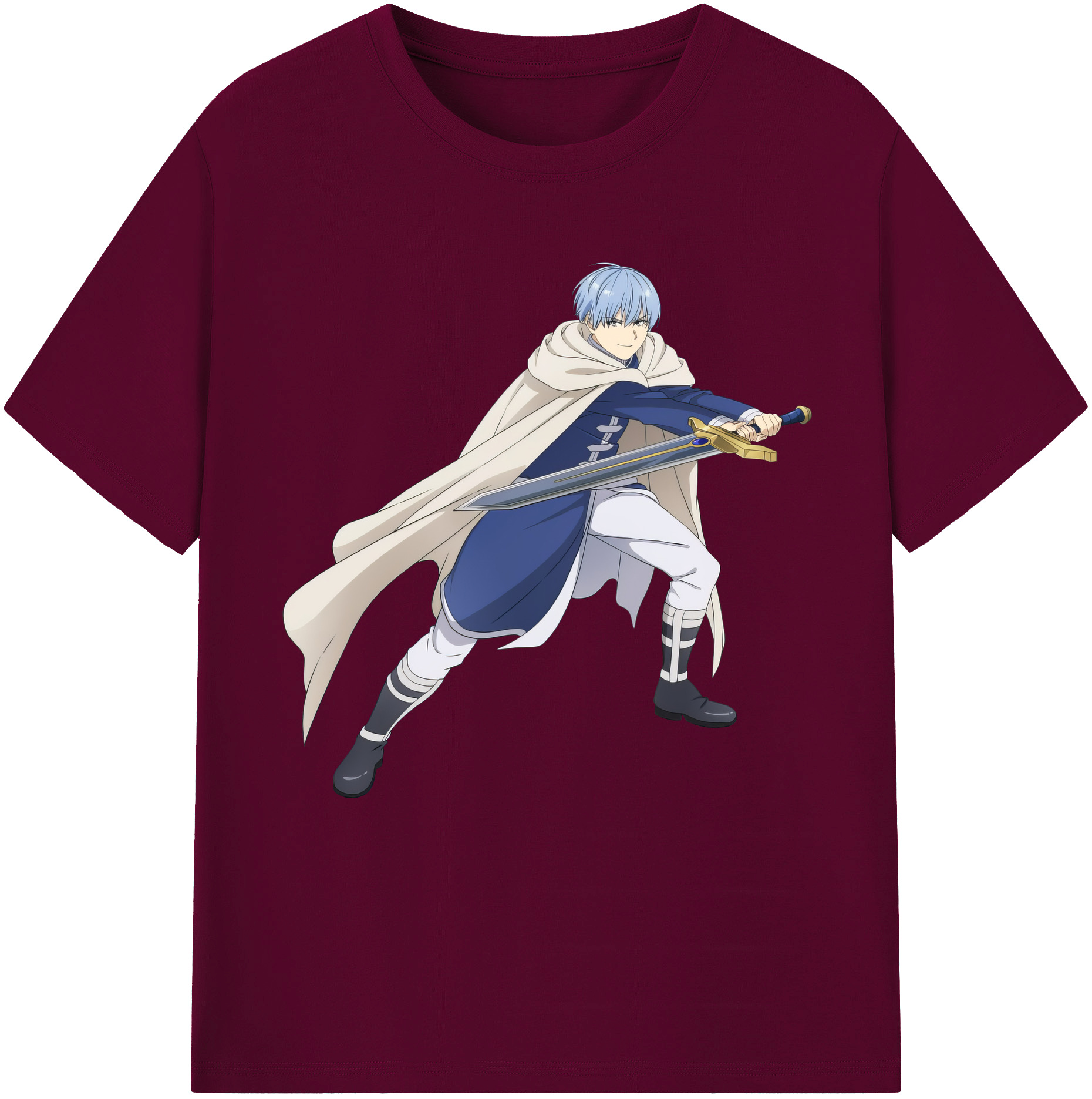 （画像用） 葬送のフリーレン Frieren レディースカジュアルプリントTシャツ（綿100％）